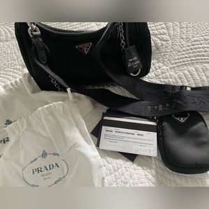 PRADA Re-edition 2005 Black Lightly Used